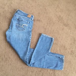 American Eagle stretch skinny jeans size 10